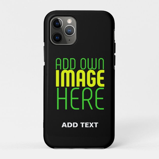 MODERNE BEARBEITBARE, EINFACHE TEMPLATE FÜR SCHWAR Case-Mate iPhone HÜLLE (Rückseite)