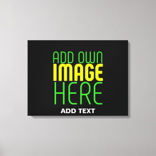 MODERNE BEARBEITBARE, EINFACHE TEMPLATE FÜR SCHWAR LEINWANDDRUCK