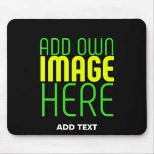 MODERNE BEARBEITBARE, EINFACHE TEMPLATE FÜR SCHWAR MOUSEPAD
