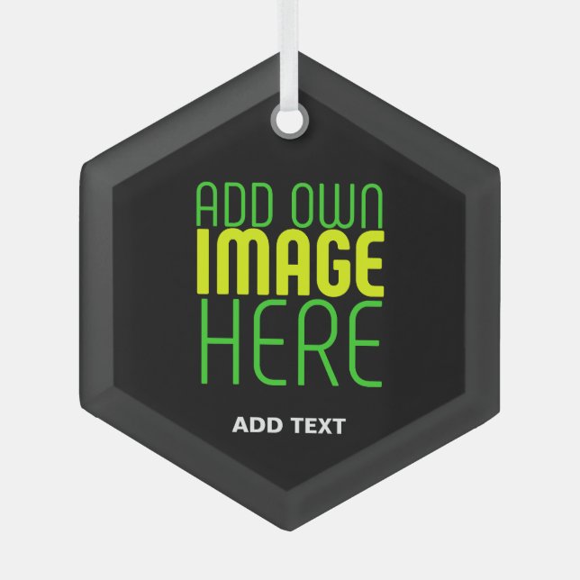 MODERNE BEARBEITBARE, EINFACHE TEMPLATE FÜR SCHWAR ORNAMENT AUS GLAS (Vorderseite)