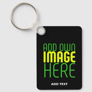 MODERNE BEARBEITBARE, EINFACHE TEMPLATE FÜR SCHWAR SCHLÜSSELANHÄNGER