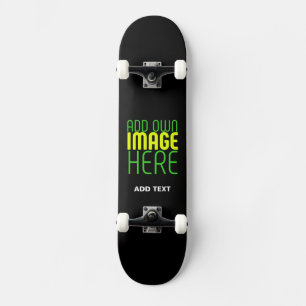 MODERNE BEARBEITBARE, EINFACHE TEMPLATE FÜR SCHWAR SKATEBOARD