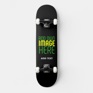 MODERNE BEARBEITBARE, EINFACHE TEMPLATE FÜR SCHWAR SKATEBOARD