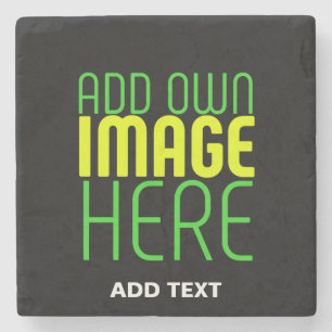 MODERNE BEARBEITBARE, EINFACHE TEMPLATE FÜR SCHWAR STEINUNTERSETZER