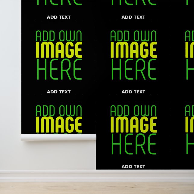 MODERNE BEARBEITBARE, EINFACHE TEMPLATE FÜR SCHWAR TAPETE (Anwendung)