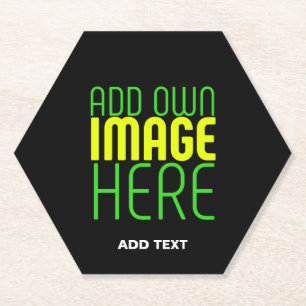 MODERNE BEARBEITBARE, EINFACHE TEMPLATE FÜR SCHWAR UNTERSETZER