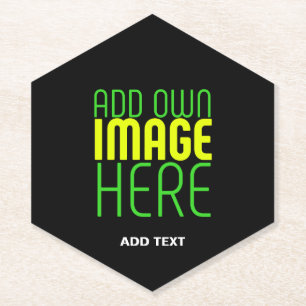 MODERNE BEARBEITBARE, EINFACHE TEMPLATE FÜR SCHWAR UNTERSETZER