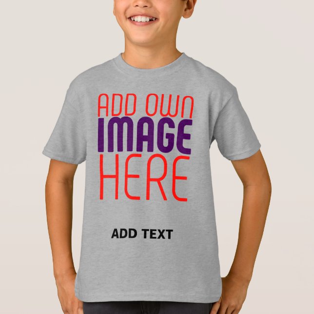 MODERNE BEARBEITBARE LEICHTE STAHLBILD-TEXTVORLAGE T-Shirt (Vorderseite)