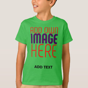 MODERNE BEARBEITBARE SHAMROCK-GRÜN-BILD-TEXTVORLAG T-Shirt