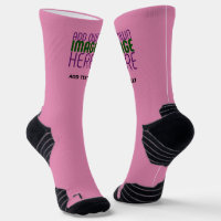 MODERNE BEARBEITBARE SÜßE HOT PINK BILD TEXT VORLA
