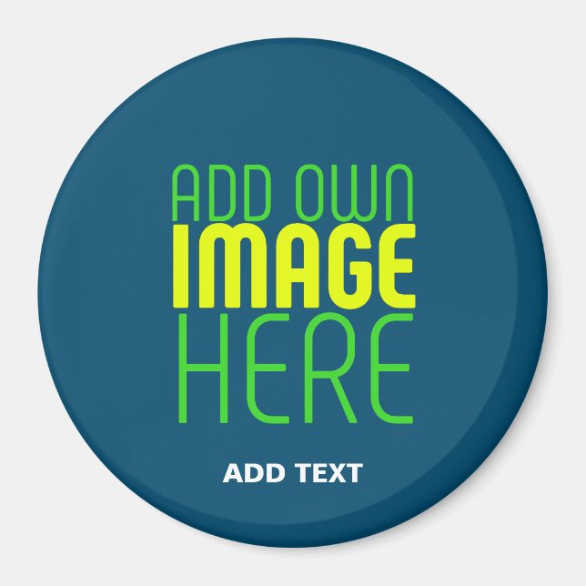 MODERNE BEARBEITUNG PRUSSIAN BLUE BILD TEMPLATE MAGNET (Vorne)