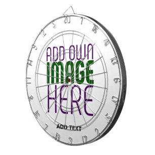 MODERNE BEARBEITUNGSFÄHIGE, EINFACHE WEISSE BILDTE DARTSCHEIBE