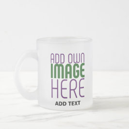 MODERNE BEARBEITUNGSFÄHIGE, EINFACHE WEISSE BILDTE MATTGLASTASSE