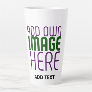 MODERNE BEARBEITUNGSFÄHIGE, EINFACHE WEISSE BILDTE MILCHTASSE