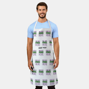 MODERNE BEARBEITUNGSFÄHIGE, EINFACHE WEISSE BILDTE SCHÜRZE