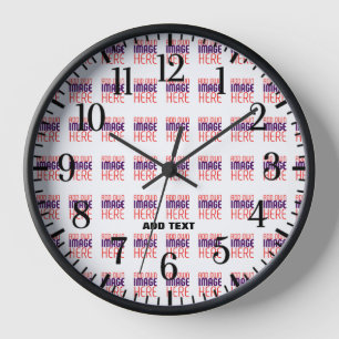 MODERNE BEARBEITUNGSFÄHIGE, EINFACHE WEISSE BILDTE UHR