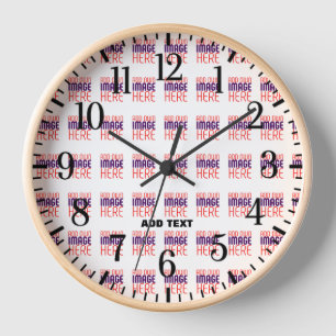 MODERNE BEARBEITUNGSFÄHIGE, EINFACHE WEISSE BILDTE UHR