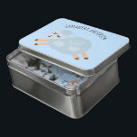 Moderne Beauty Pastel Blue Shee und Name der Kinde Puzzle<br><div class="desc">Moderne Beauty Pastel Blue Shee und Name der Kinder</div>