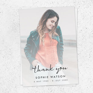 Moderne Beerdigung   Feiern zum Gedenken an das Le Dankeskarte