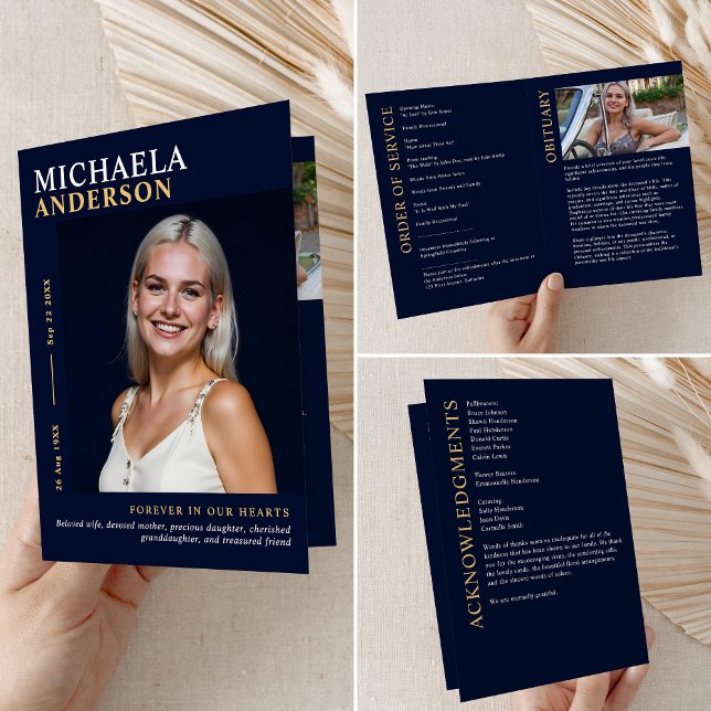 Moderne Beerdigung / Gedenkfeier / Lebensfeier Programm (Von Creator hochgeladen)