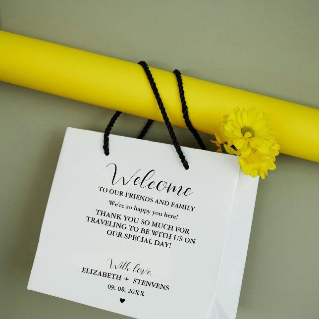 Moderne Begrüßungstasche Hotelgästen Taschen Große Geschenktüte (Von Creator hochgeladen)