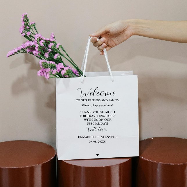 Moderne Begrüßungstasche Hotelgästen Taschen Mittlere Geschenktüte (Von Creator hochgeladen)