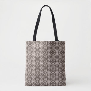 Moderne beige Linienmuster auf brauner Seite