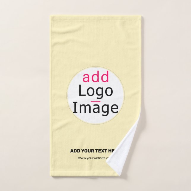 Moderne, benutzerdefinierbare Logo-Vanilla für Bus Handtuch (Handtuch)