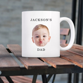 Moderne benutzerdefinierte Baby Kind Gesicht Kind  Zweifarbige Tasse