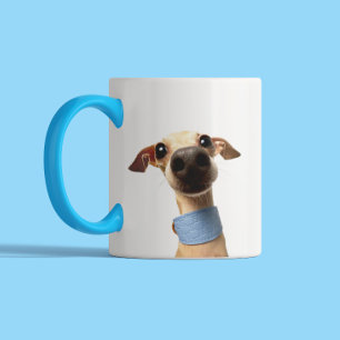 Moderne benutzerdefinierte Tier-Fotos Meeko Zweifarbige Tasse