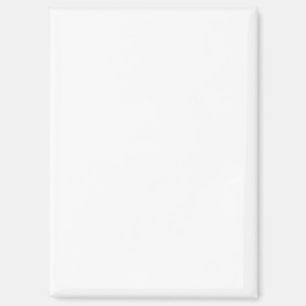 Moderne benutzerdefinierte weiße einfache Gestaltu Magnet