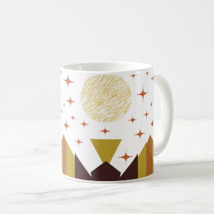 Moderne Bergwelt des Mittelalters Kaffeetasse