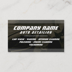 Moderne berufliche Automotive Visitenkarte