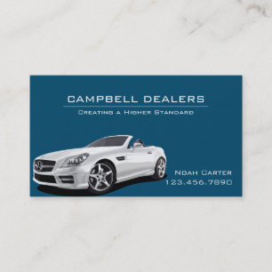 Moderne Berufliche Car Deposit Business Card Visitenkarte
