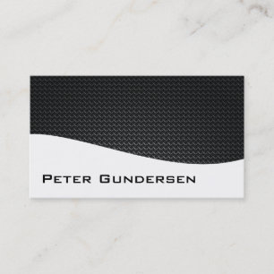 Moderne Berufliche Carbon Fiber Business Cards Visitenkarte