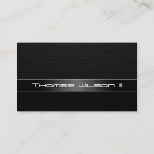 Moderne Berufliche Carbon Fiber Car Business Card Visitenkarte