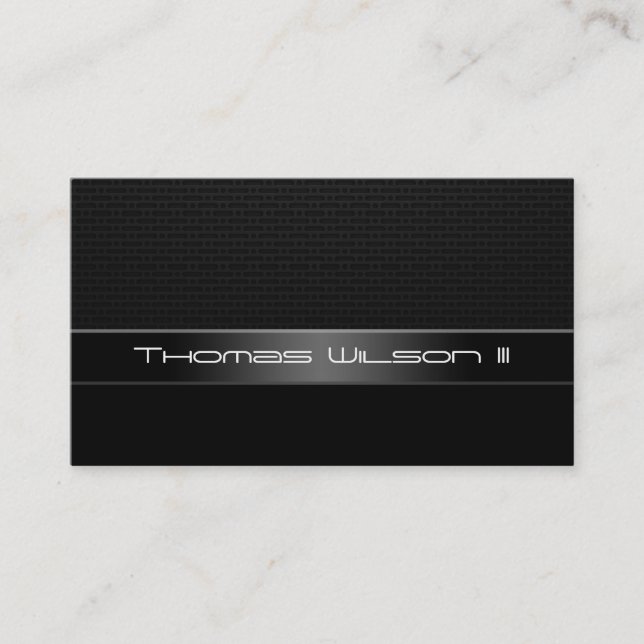 Moderne Berufliche Carbon Fiber Car Business Card Visitenkarte