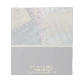 Moderne Berufliche, elegante Minimalistische Mixed Notizblock