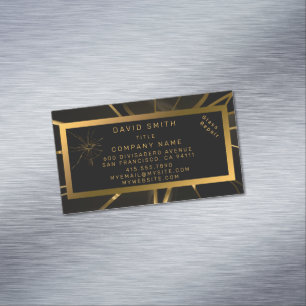Moderne Berufliche Glasreparatur Magnetische Visitenkarte