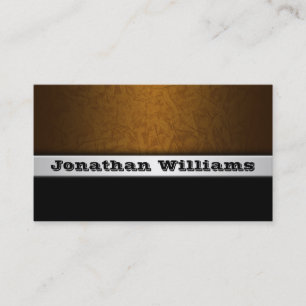 Moderne berufliche lederne Geschäfts-Karten Visitenkarte