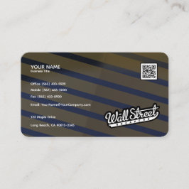 Moderne Berufliche Luxe Gradient Foil Karten