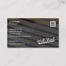 Moderne Berufliche Luxe Gradient Foil Karten