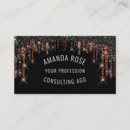 Moderne Berufliche Makeup Artist Hair Eyelash Visitenkarte