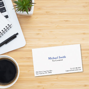 Moderne Berufliche Premium Thick Business Card Visitenkarte