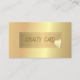 Moderne Berufliche Rahmen, goldene Herzen Treuekarte