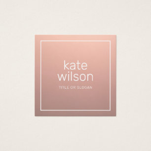 Moderne Berufliche Rose Gold