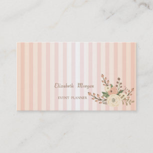 Moderne Berufliche Strickfarben-Blume Visitenkarte