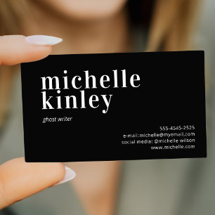 Moderne, berufliche und elegante trendige Vernetzu Visitenkarte