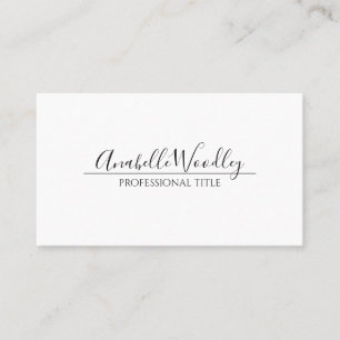 Moderne Berufliche Visitenkarte