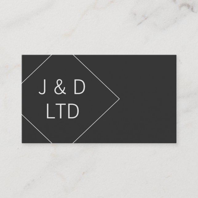 Moderne Berufliche Visitenkarten Visitenkarte (Vorderseite)